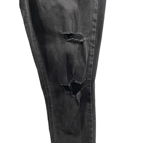 Old Navy Rockstar Super Skinny Jeans Womens 6 Black Jegging High Rise Stretch - Picture 4 of 7